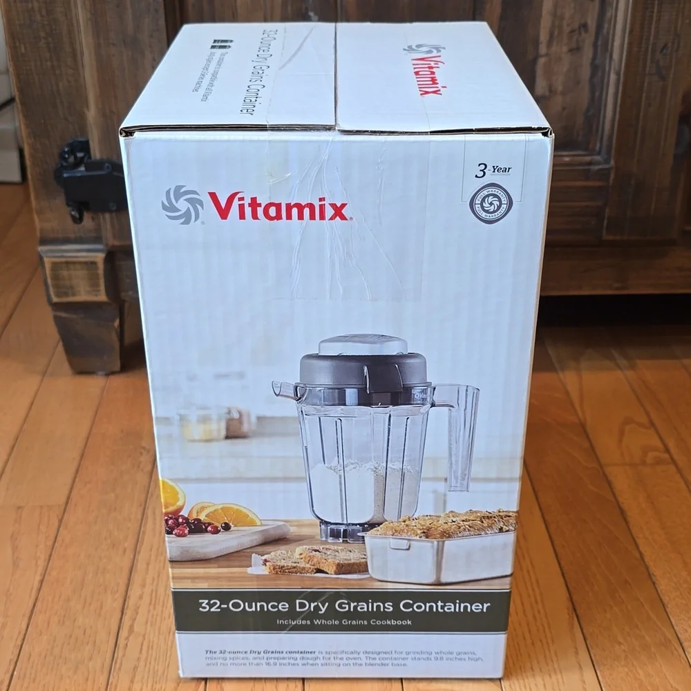 NIB Vitamix 32-Ounce Dry Grains Container - Never Opened - Picture 5 of 16
